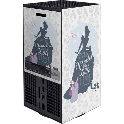 Disney Cinderella Miracles Take Time Silhouette Xbox Series X Bundle Skin