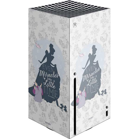 Disney Cinderella Miracles Take Time Silhouette Xbox Series X Skins
