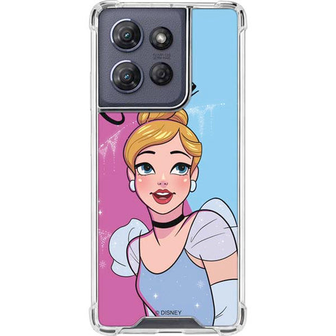 Disney Princess Cinderella Art Moto G 5G (2025) Clear Case