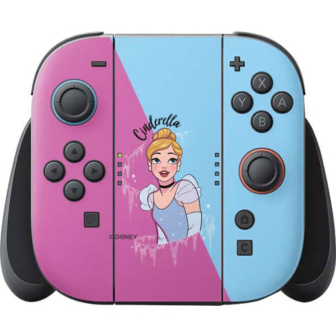 Disney Princess Cinderella Art Nintendo Switch 2 (2025) Joy-Con Controller Skin
