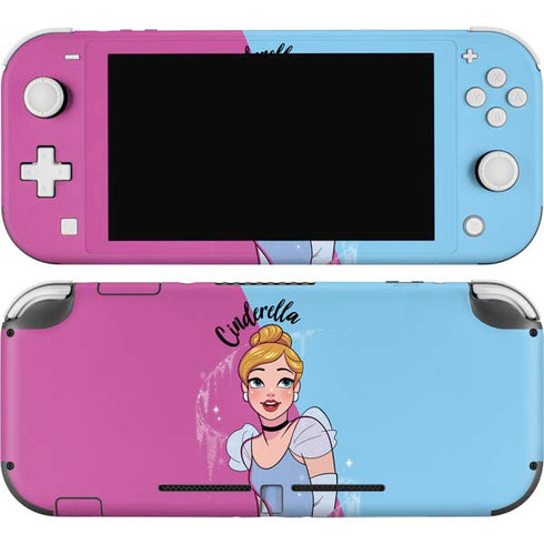 Disney Princess Cinderella Art Nintendo Switch Lite Skin