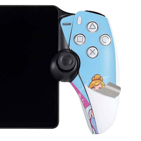 Disney Princess Cinderella Art PlayStation Portal Remote Player Skin