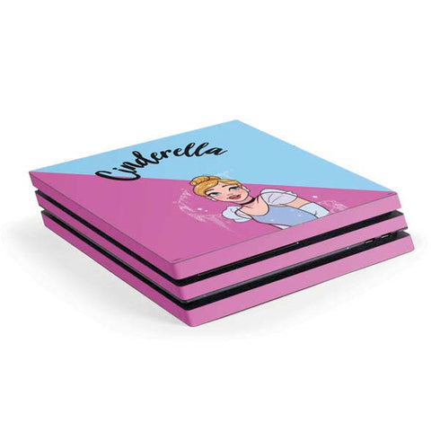 Disney Princess Cinderella Art PlayStation PS4 Skins