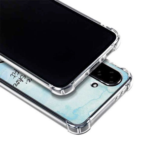Disney Cinderella Sketch Art Shoe Will Fit Galaxy A36 5G Clear Case