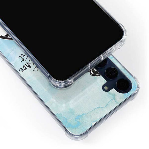Disney Cinderella Sketch Art Shoe Will Fit Galaxy A55 5G Clear Case