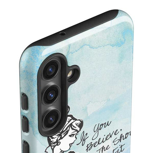 Disney Cinderella Sketch Art Shoe Will Fit Galaxy S25 Impact Case