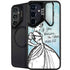 Disney Cinderella Sketch Art Shoe Will Fit Galaxy S25 Kickstand Case
