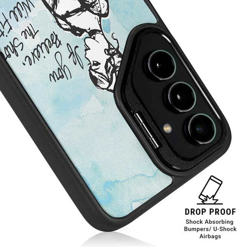 Disney Cinderella Sketch Art Shoe Will Fit Galaxy S25 Kickstand Case