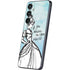 Disney Cinderella Sketch Art Shoe Will Fit Galaxy S24 Plus Skin