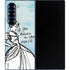 Disney Cinderella Sketch Art Shoe Will Fit Galaxy Z Fold6 Skin