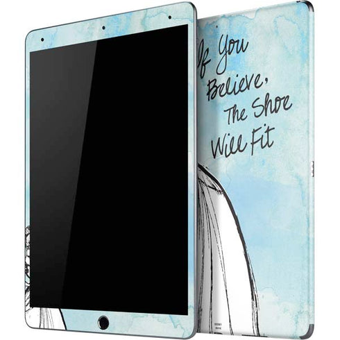 Disney Cinderella Sketch Art Shoe Will Fit iPad Skins