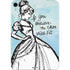 Disney Cinderella Sketch Art Shoe Will Fit Apple iPad Mini Skin