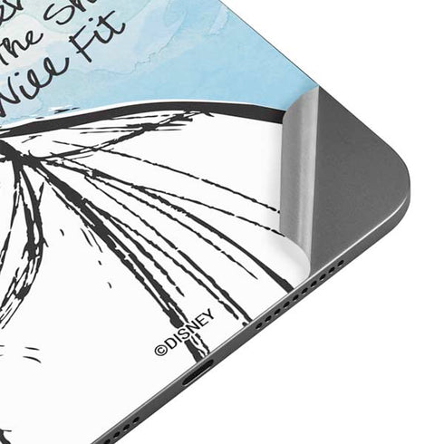 Disney Cinderella Sketch Art Shoe Will Fit Apple iPad Mini Skin