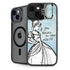 Disney Cinderella Sketch Art Shoe Will Fit iPhone 14 Plus Kickstand Case