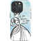 Disney Cinderella Sketch Art Shoe Will Fit iPhone 16 Pro Impact Case