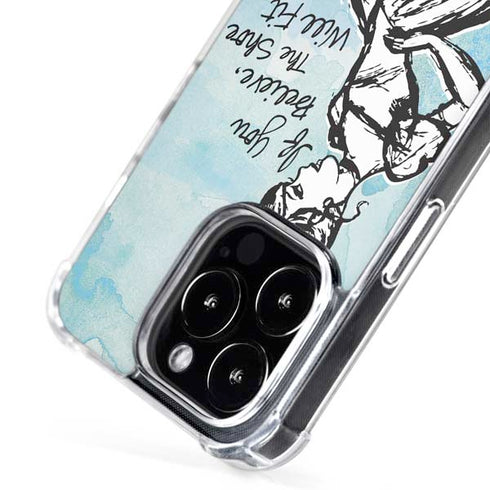 Disney Cinderella Sketch Art Shoe Will Fit iPhone 16 Pro Max MagSafe Case
