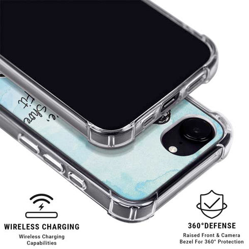 Disney Cinderella Sketch Art Shoe Will Fit iPhone 16e MagSafe Case