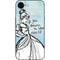 Disney Cinderella Sketch Art Shoe Will Fit iPhone 16e Skin