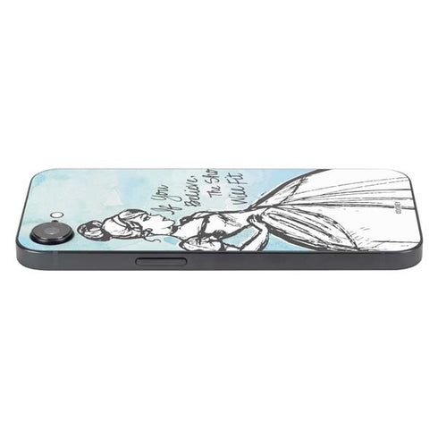 Disney Cinderella Sketch Art Shoe Will Fit iPhone 16e Skin
