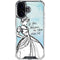 Disney Cinderella Sketch Art Shoe Will Fit iPhone 17 Clear Case