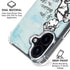 Disney Cinderella Sketch Art Shoe Will Fit iPhone 17 Clear Case