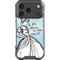 Disney Cinderella Sketch Art Shoe Will Fit iPhone 18 Pro Clear Case