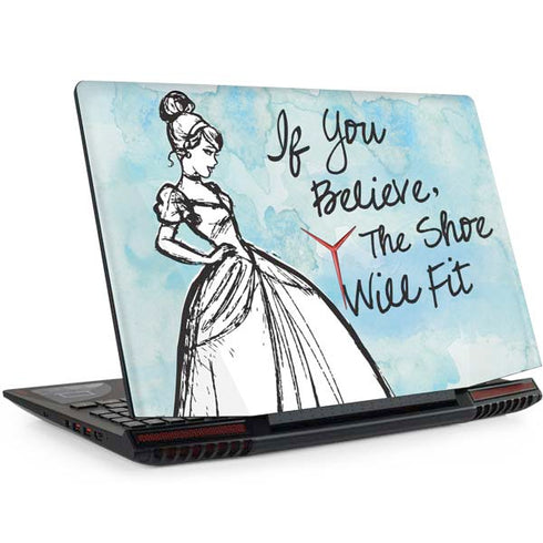 Disney Cinderella Sketch Art Shoe Will Fit Legion Y720 Skin