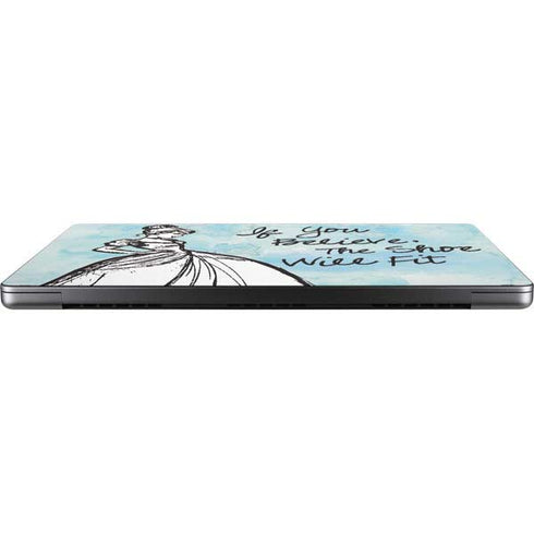 Disney Cinderella Sketch Art Shoe Will Fit Apple MacBook Pro 14-inch Skin