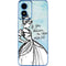 Disney Cinderella Sketch Art Shoe Will Fit Moto G Play 4G (2024) Skin
