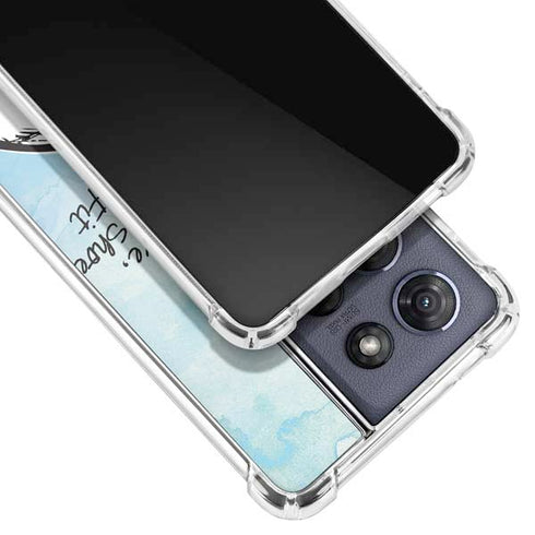 Disney Cinderella Sketch Art Shoe Will Fit Moto G Play 5G (2025) Clear Case