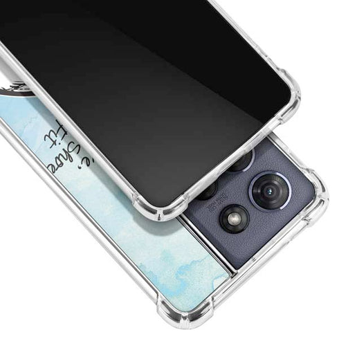 Disney Cinderella Sketch Art Shoe Will Fit Moto G Power 5G (2025) Clear Case