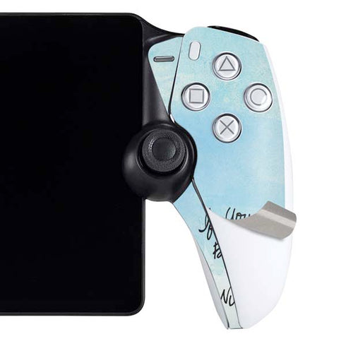 Disney Cinderella Sketch Art Shoe Will Fit PlayStation Portal Remote Player Skin