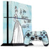 Disney Cinderella Sketch Art Shoe Will Fit PlayStation PS4 Skins