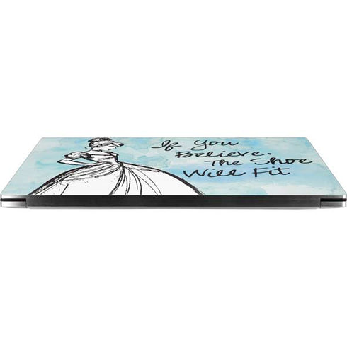 Disney Cinderella Sketch Art Shoe Will Fit Dell XPS Skin