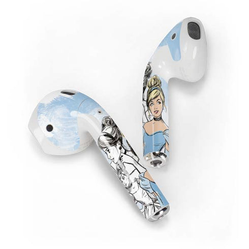 Disney Princess Cinderella Sketch Apple AirPods 2 Skin