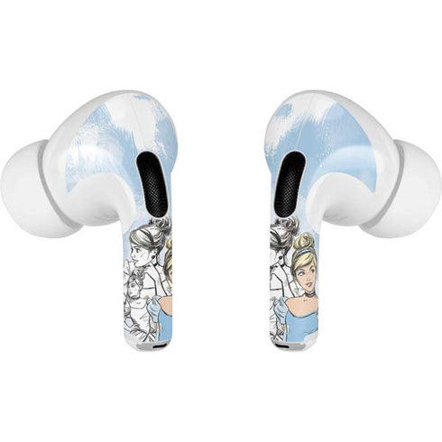 Disney Princess Cinderella Sketch Apple AirPods Pro Skin