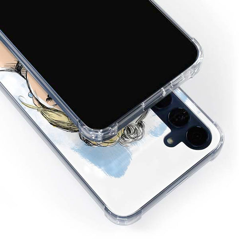 Disney Princess Cinderella Sketch Galaxy A35 5G Clear Case