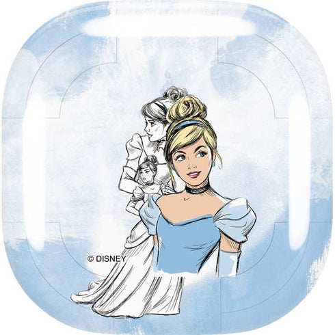 Disney Princess Cinderella Sketch Galaxy Buds Live Skin