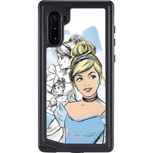 Disney Princess Cinderella Sketch Galaxy Cases