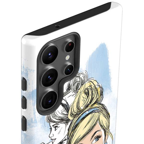 Disney Princess Cinderella Sketch Galaxy S23 Ultra Pro Case