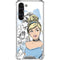 Disney Princess Cinderella Sketch Galaxy S24 FE Clear Case