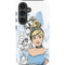 Disney Princess Cinderella Sketch Galaxy S25 Plus Impact Case