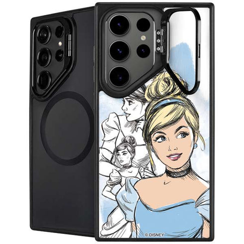 Disney Princess Cinderella Sketch Galaxy S24 Ultra Kickstand Case