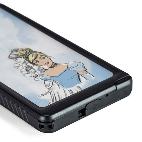 Disney Princess Cinderella Sketch Galaxy S24 Ultra Waterproof Case