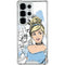 Disney Princess Cinderella Sketch Galaxy S25 Ultra Clear Case
