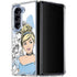 Disney Princess Cinderella Sketch Galaxy Z Fold5 5G Clear Case