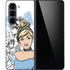 Disney Princess Cinderella Sketch Galaxy Z Fold5 5G Skin