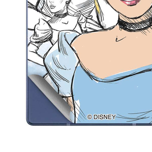Disney Princess Cinderella Sketch Galaxy Z Fold6 Skin