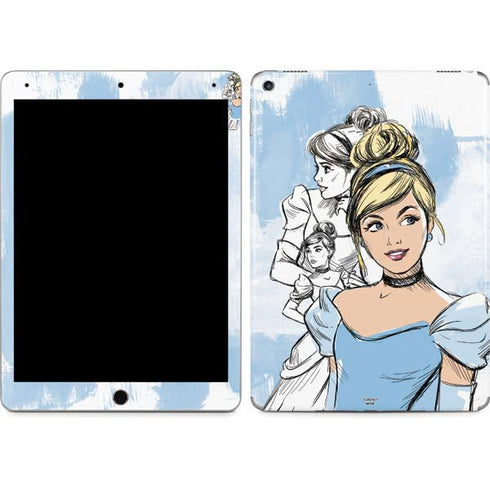 Disney Princess Cinderella Sketch iPad Skins
