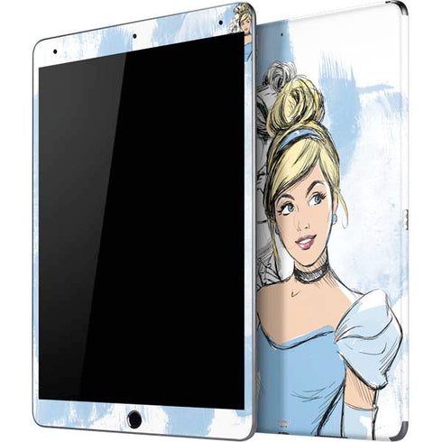 Disney Princess Cinderella Sketch iPad Skins